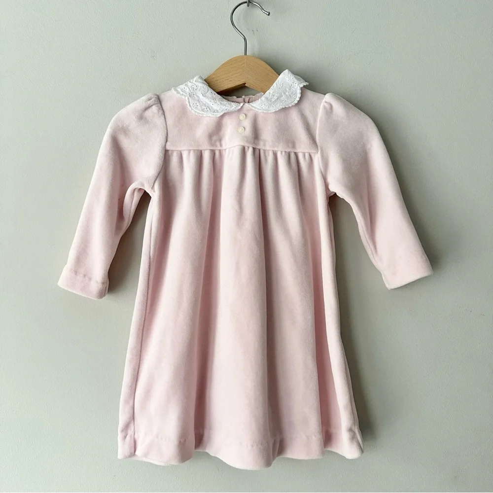 Ralph Lauren Eyelet Collar Dress
